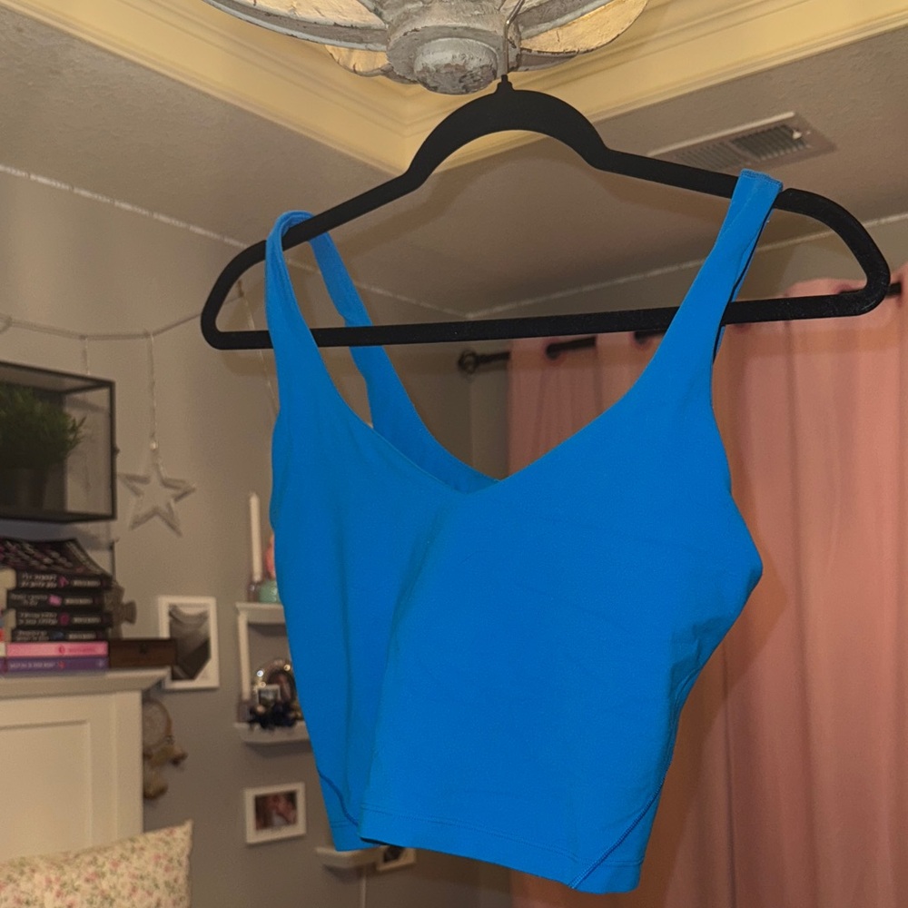 lululemon athletica Blue Tank Top. like new. - Picture 5 of 5